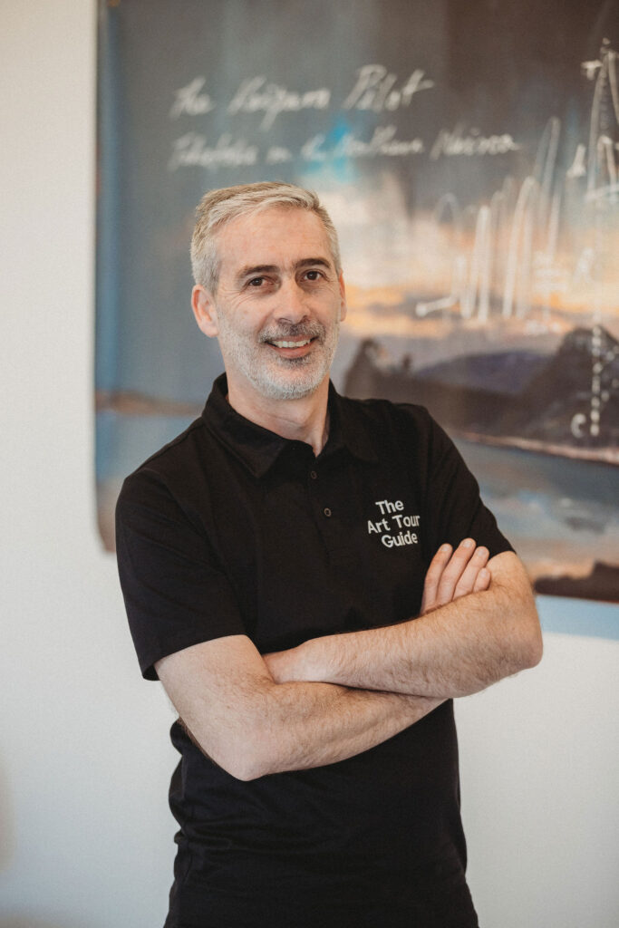 Experience an Auckland art tour with Glen, the art tour guide. Enjoy one of our private walking or driving tours.